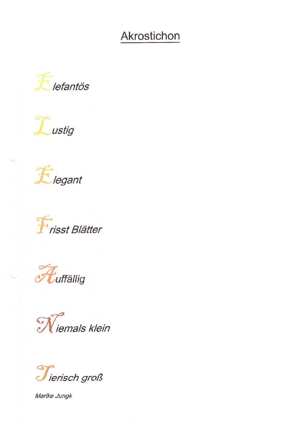 Akrostichon13 JohannGottfriedHerder Gymnasium